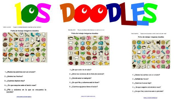 Programa de entrenamiento instrucciones escritas Los doodleNIVEL MEDIO DESTACADA
