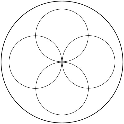 Mandala  de circulos 4