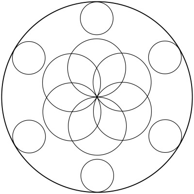 Mandala  de circulos 6