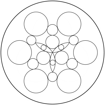 Mandala  de circulos 7