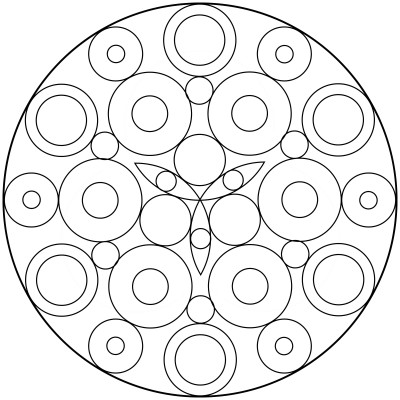 Mandala  de circulos 8