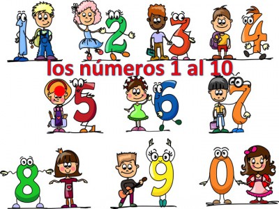Aprendemos los números del 1 al 10 en español de forma divertida Video ...