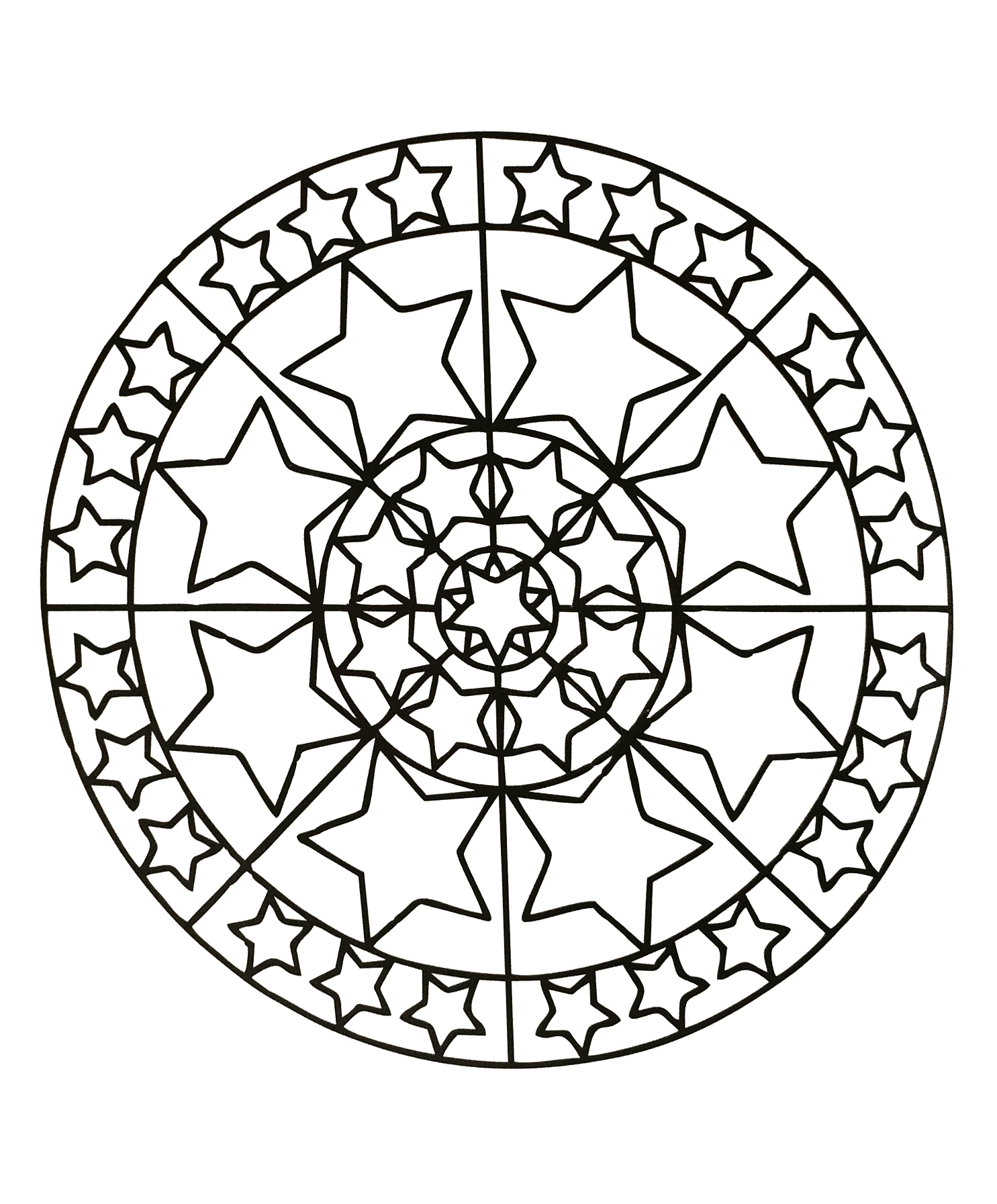 imagenes mandala para colorear (12) Orientación Andújar