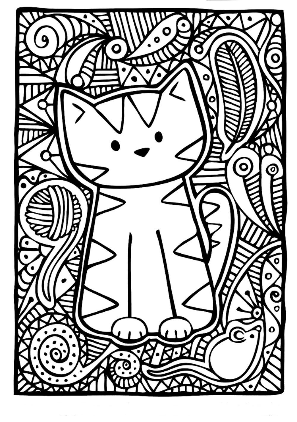 imagenes mandala para colorear (17) - Orientación Andújar - Recursos