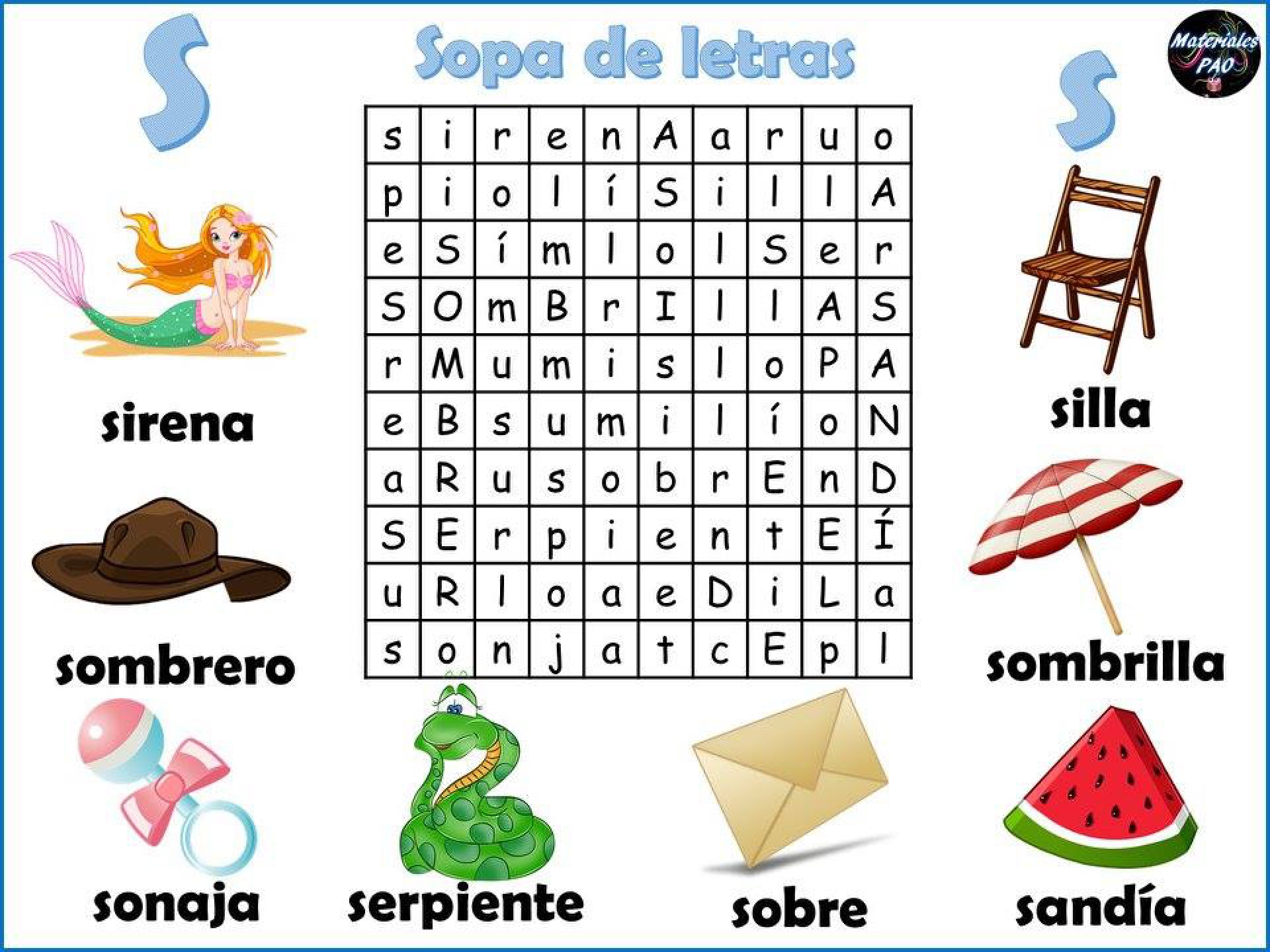 Sopa De Letras Del Abecedario 020 Orientación Andújar Recursos