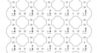 Continuamos con la serie de  fichas para trabajar la atención y la competencia matemática. En esta ocasión hemos preparado unos laberintos con operaciones básicas; Multiplicaciones. El alumno para avanzar en […]
