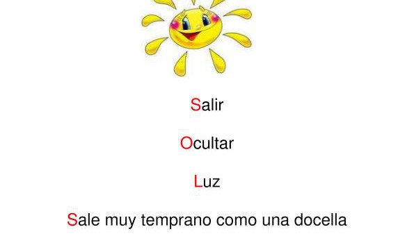 acrosticos educación