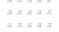 Continuamos con las actividades de matemáticas que desde hace un mes venimos preparando en OrientaciónAndujar. En esta ocasión se trata de sumas de dos cifras sin llevada. Estan distribuidas en […]