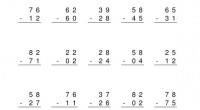 Nuevas fichas para trabajar la competencia matemática en esta ocasión restas de dos cifras sin llevada. Cada uno de los archivos en PDF conta de 100 fichas y cada una […]