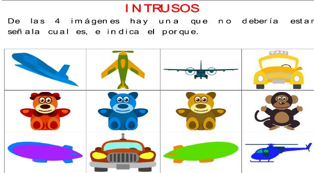 Continuamos nuestras fichas de atención, con una nueva entrega de intrusos. Como novedad las fichas son en blanco y negro y hemos empleado para realizarlas autoformas de word con lo […]
