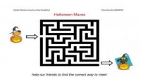 Nuevos materiales para trabajar la atención de nuestros alumnos. Laberintos en inglés.   EJEMPLOS DE LAS ACTIVIDADES DESCARGATE LOS 40 HALLOWEEN MAZES  EN PDF halloween mazes-Activities 1-40