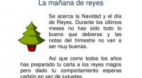 Nueva actividad para trabajar la esritura creativa y la composición escrita de nuestros alumnos con un sugerente tema . La mañana de reyes, con esta actividad podemos trabajar los valores […]