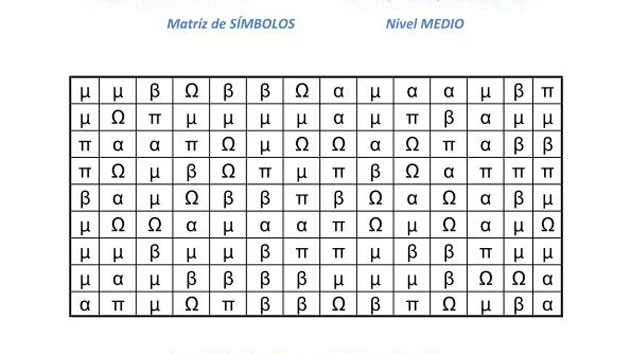 Nueva colección de matrices de símbolos de nivel medi,o para trabajar la atención. Hemos mantenido el número de simbolos (cinco)  pero hemos aumentado la cantidad. EJEMPLO DE LAS ACTIVIDADES. MATRIZ-1 […]