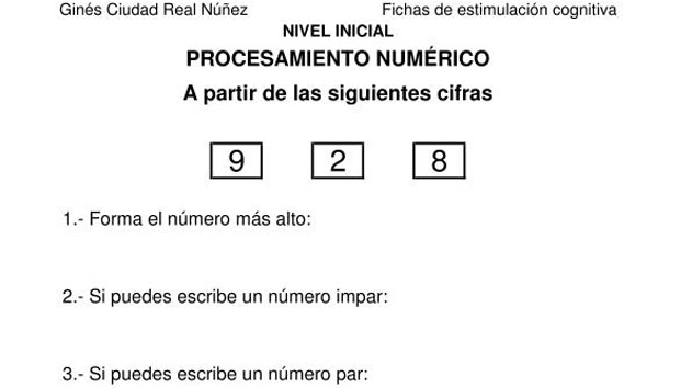 Siguiendo las actividades creadas por la FUNDACIÓN ACE  en su Cuaderno de repaso. Ejercicios prácticos de estimulación cognitiva para enfermos de Alzheimer en fase leve de los autores L. Tárraga […]