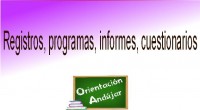 Os dejamos una colección de registros, programas, informes, cuestionarios, etc que os seran de ayuda para este comienzo de curso. Si dispones de registros o materiales que sean de interés […]