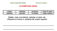 Materiales para trabajar la escritura creativa de nuestros alumnos gracias a unas fichas en las que trabajamos el campo semántico colegio.   ESCRITURA CREATIVA NIVEL INICIAL  PAQUETES DE 30 ACTIVIDADES […]