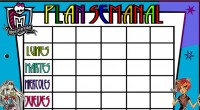 Nuevos planificadores divertidos para nuestros niños con diversos motivos y otros un poquito más formales para los profes. Plan Semanal para los alumnos en color formatos editables con el programa […]