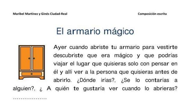 Fantásticas actividades para trabajar la escritura en la que nuestros alumnos deben de completar una sere de cuentos en la que se ha planteado el comienzo y un poco el […]