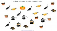 Nuevos materiales para trabajar la atención e esta ocasión empleando dibujos relacionados con Halloween. En estas  actividades nuestros alumnos deben de señalar la figura que no esta repetida. En total […]