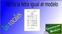 Trabajaremos la Discriminación visual y la atención selectiva y el trabajo con las primeras letras que aprenden nuestros alumnos las vocales El niño debe encontrar todos aquellos elementos iguales a […]