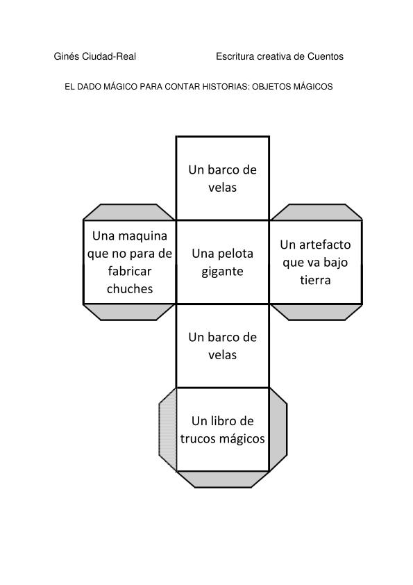 Colección de Dados mágicos para crear cuentos Incluye Tutorial de uso