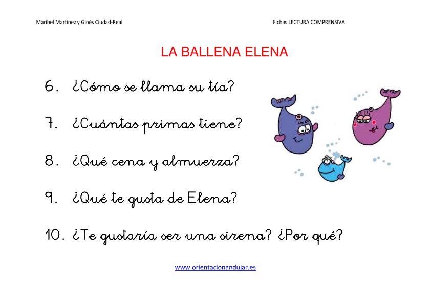 Video cuentos infantiles cortos para niños La Ballena Elena – Planeta  Escuela TIC 