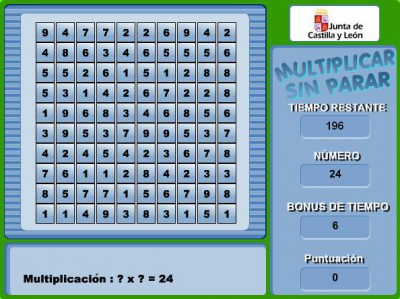 MULTIPLICAR SIN PARAR