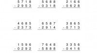 Dentro de los materiales para trabajar las operaciones arítméticas continuamos con las serie de restas en esta ocasión de numeros de tres cicfras sin llevada. Hemos añadido todas las fichas […]