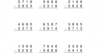 Dentro de los materiales para trabajar las operaciones arítméticas continuamos con las serie de restas en esta ocasión de numeros de tres cicfras sin llevada. Hemos añadido todas las fichas […]