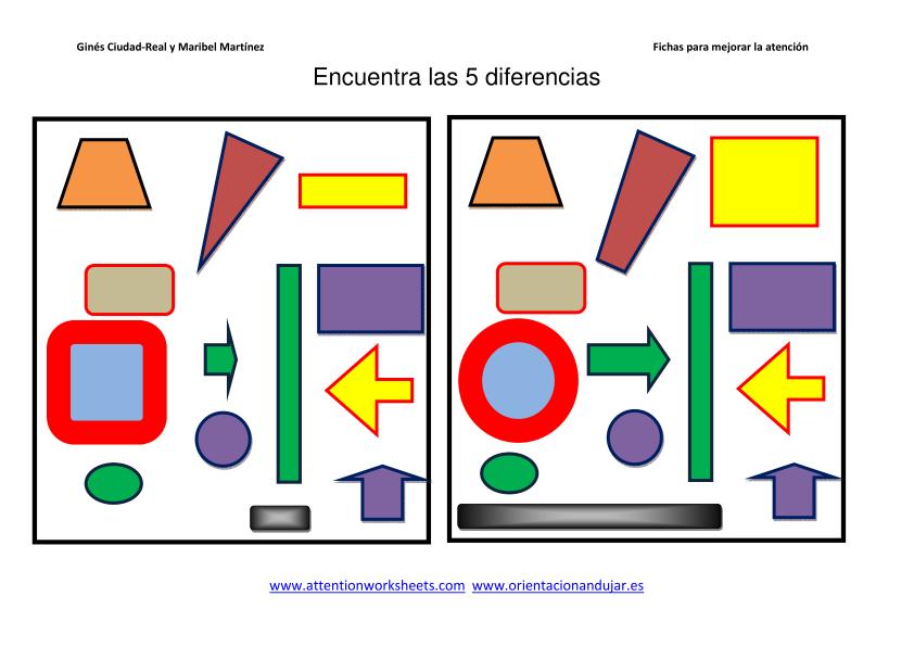 diferencias entre conjuntos formas tamaño y colores IMEGENES_21 ...
