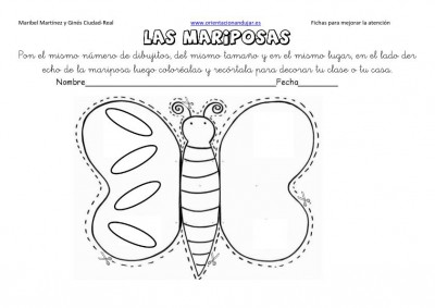 lateralidad y recortar mariposas 8