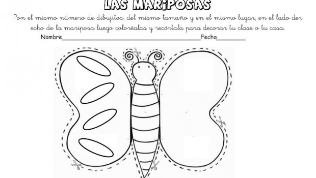 lateralidad y recortar mariposas 8