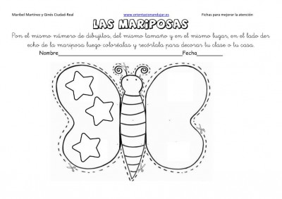 lateralidad y recortar mariposas 10