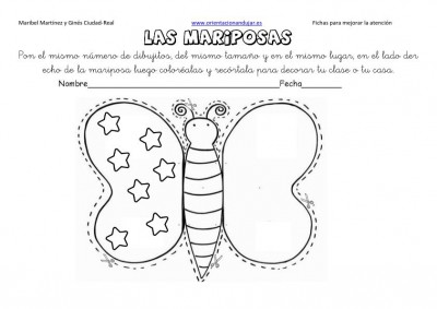 lateralidad y recortar mariposas 12