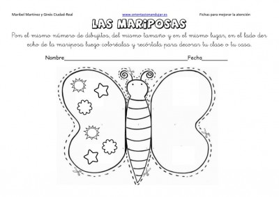 lateralidad y recortar mariposas 15