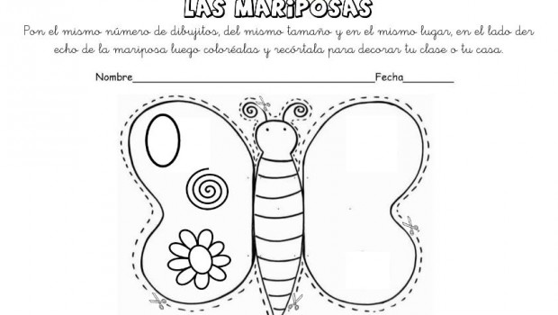 lateralidad y recortar mariposas 2