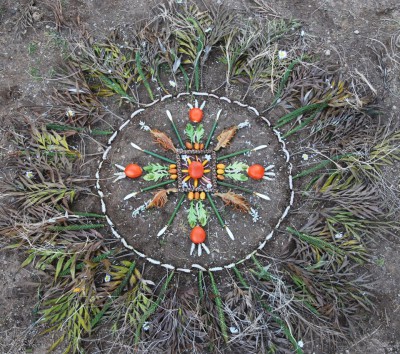 manualidades mandalas naturales