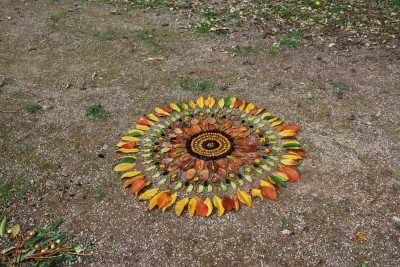 manualidades mandalas naturales