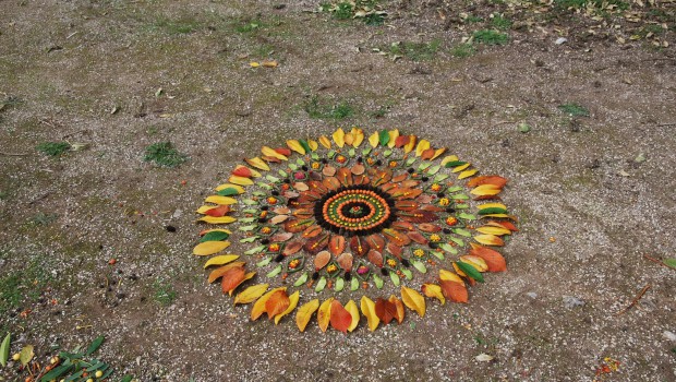 manualidades mandalas naturales