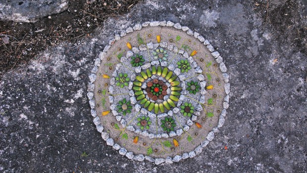 manualidades mandalas naturales