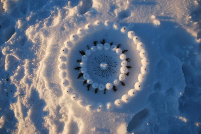 manualidades mandalas naturales