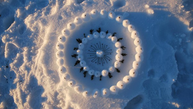 manualidades mandalas naturales