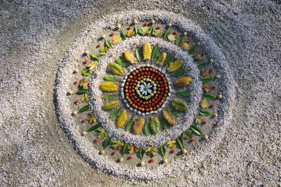 manualidades mandalas naturales