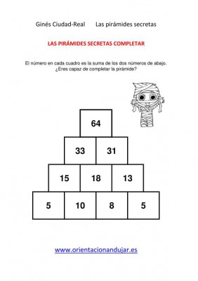 sumas primaria piramides secretas-1 solución