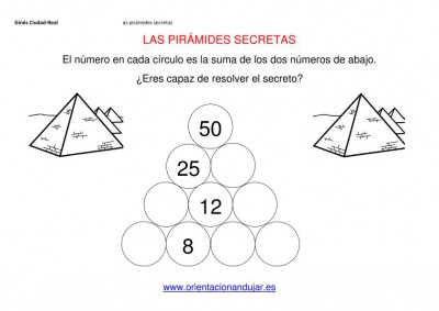 sumas primaria piramides 