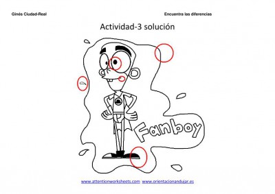 encuentra las diferencias dibujos animados  3