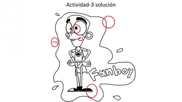 encuentra las diferencias dibujos animados 3