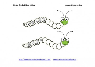 Orugas matemáticas series NUMÉRICAS IMAGENES_09