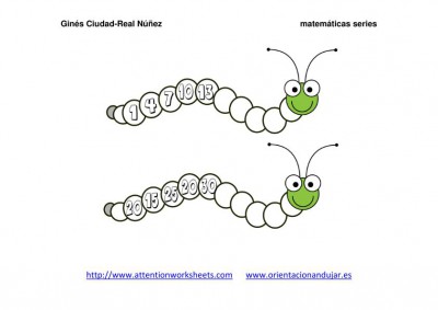 Orugas matemáticas series NUMÉRICAS IMAGENES_11