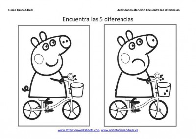encuentra las diferencias dibujos animados para niños imagenes_2